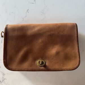 PROJECT Vintage Coach Pocket Purse 9755 in Putty. Made in NYC.